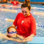 What swim gear is needed for kids and adults?