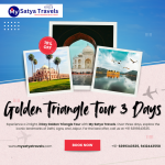 3 Days 2 Nights Golden Triangle Tour – Delhi Agra Jaipur Tour Package