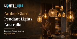 Amber Glass Pendant Lights Australia