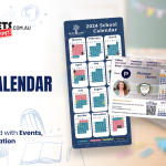 Custom School Calendar Magnets Australia