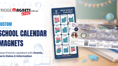 Custom School Calendar Magnets Australia