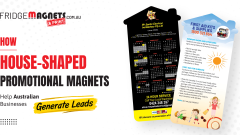 House-Shaped Promotional Magnets for Australian Businesses