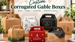 Custom Corrugated Gable Boxes for Better Product Protection