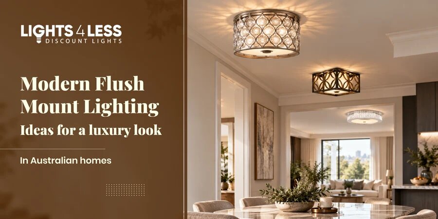 Modern Flush Mount Lighting Ideas for Australian Homes