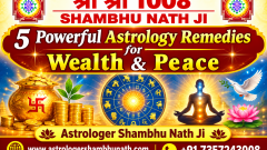 5 Powerful Astrology Remedies for Wealth & Peace