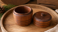 Handcrafted Wooden Lidded Boxes in Blackwood, Cypress Pine and Red Gum