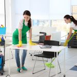 What is cleaning offices called?