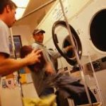 What support is included in a laundry equipment rental?